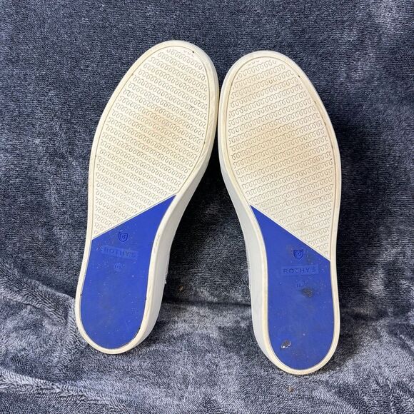 Rothys Golden Stripe Original Slip On Sneakers Size 11.5 - Picture 8 of 9